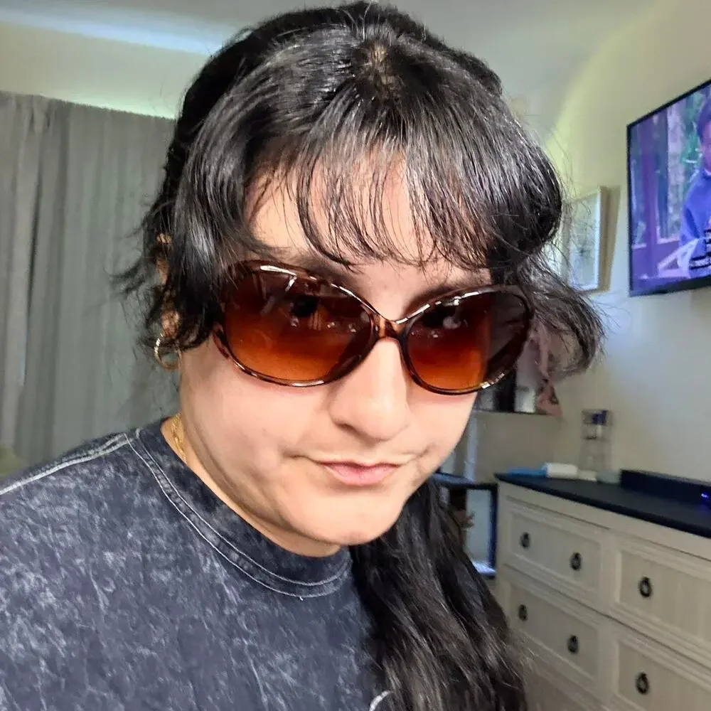 Women's Sunglasses Brown oversized y2k tortoise shell
